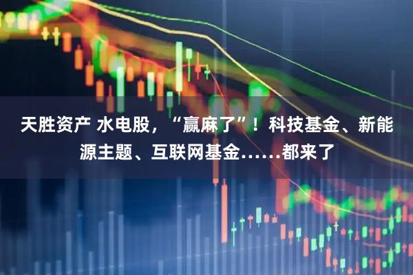天胜资产 水电股，“赢麻了”！科技基金、新能源主题、互联网基金……都来了