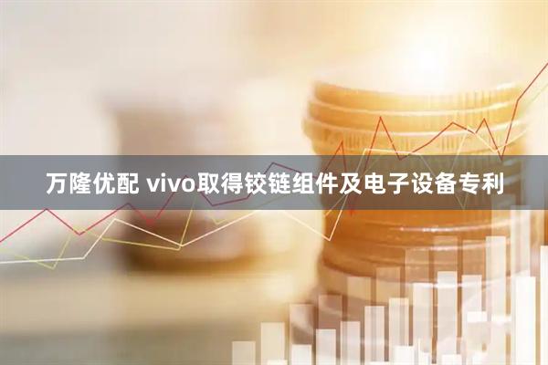 万隆优配 vivo取得铰链组件及电子设备专利