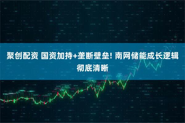 聚创配资 国资加持+垄断壁垒! 南网储能成长逻辑彻底清晰